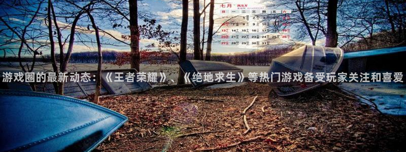 优贝娱乐2登录：游戏圈的最新动态：《王者荣耀》、《绝地求生》