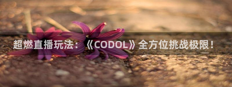 优贝娱乐娱乐是真的吗：超燃直播玩法：《CODOL》全方位挑战